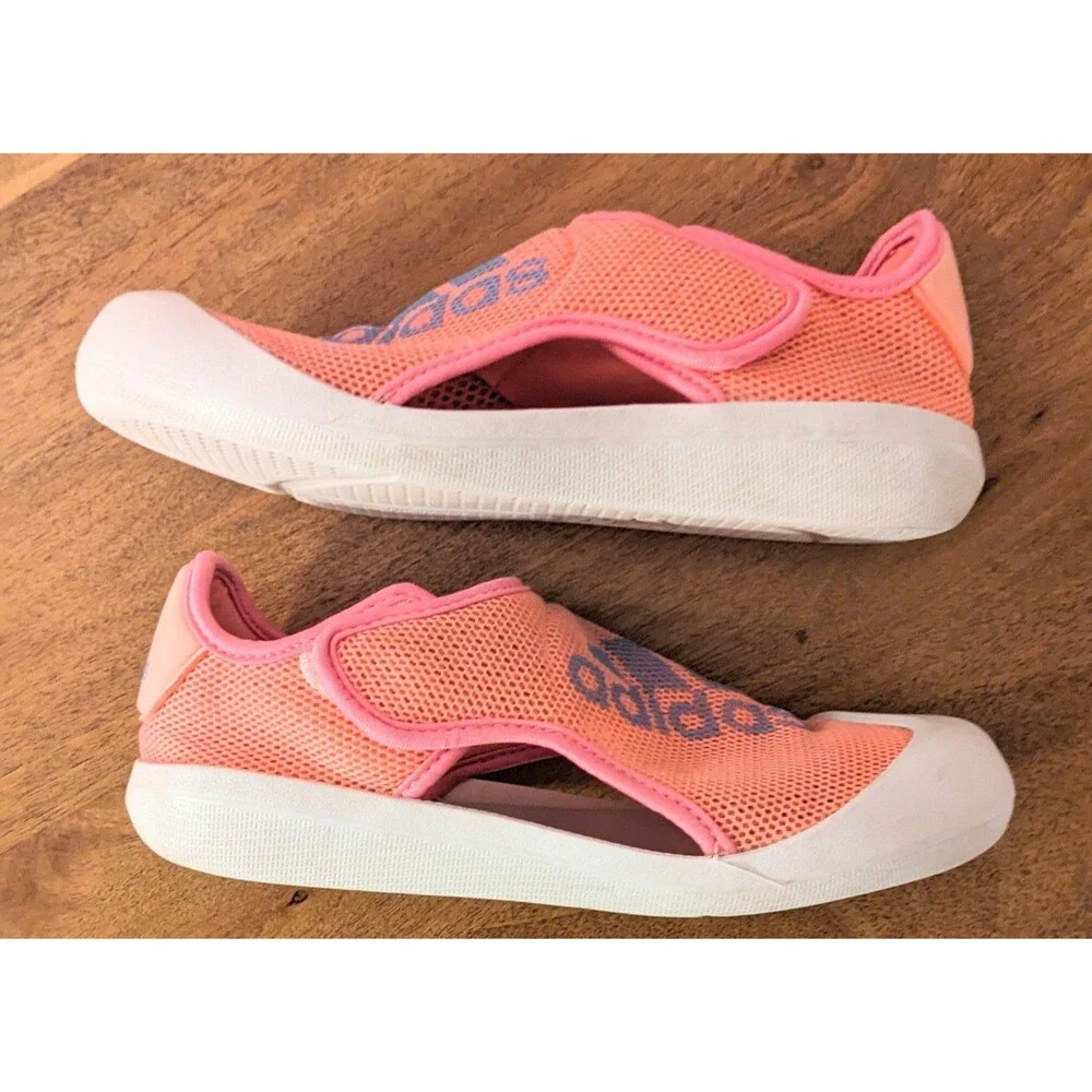 Adidas Kids Unisex Size 13K Water Sandal Shoes Mesh Uppers Adjustable GV7805